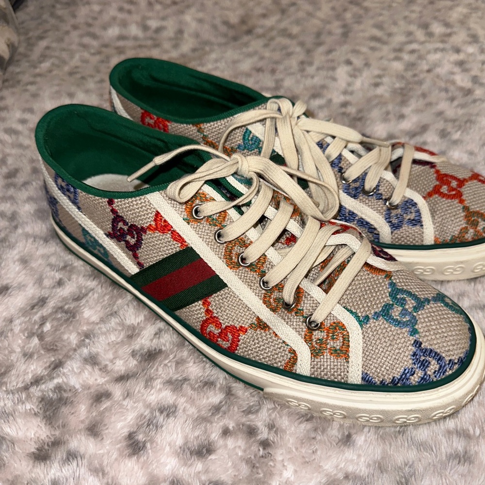Men’s Gucci multicolor shoes size 12.5